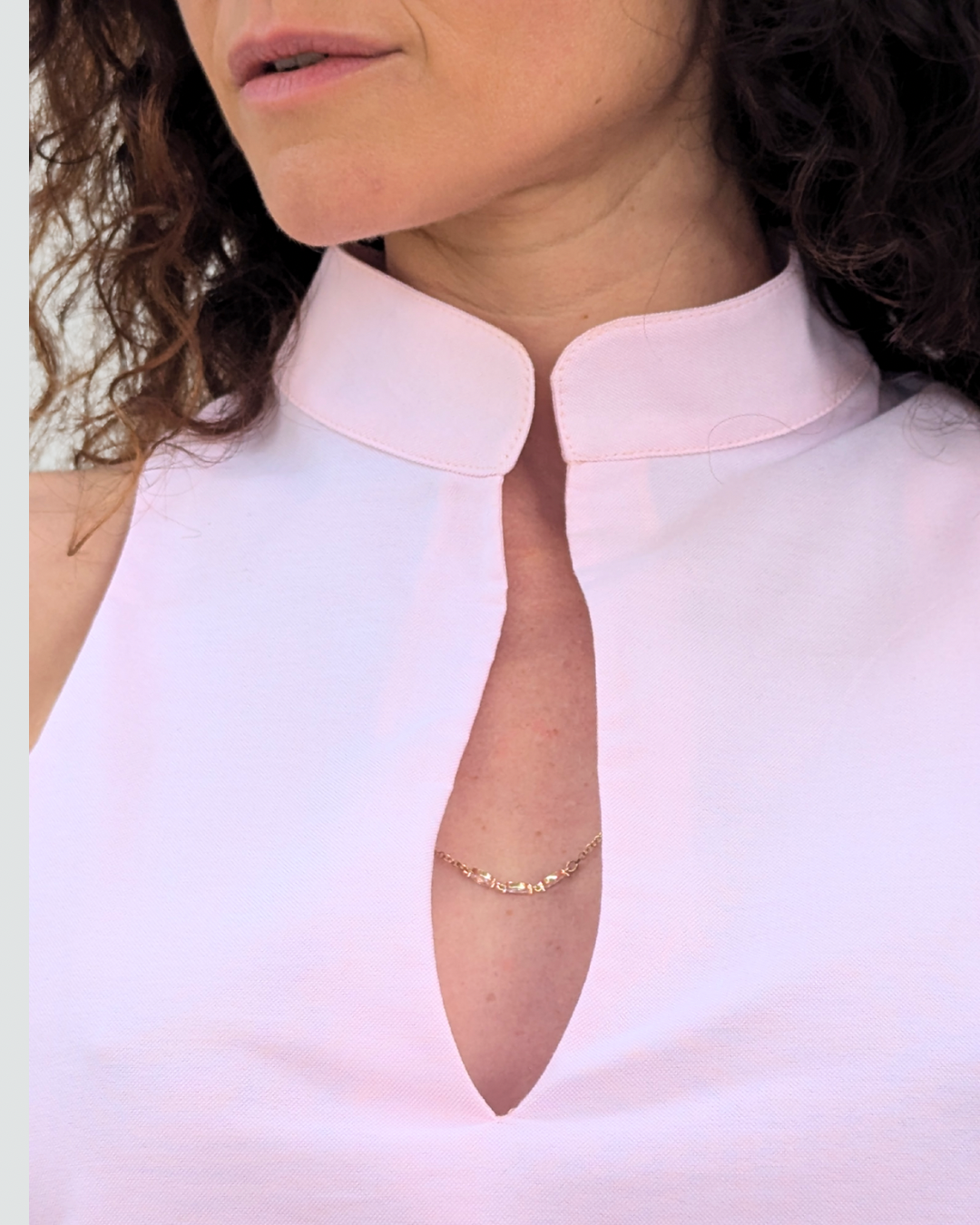 Chemisier PANDORA rose – Image 2