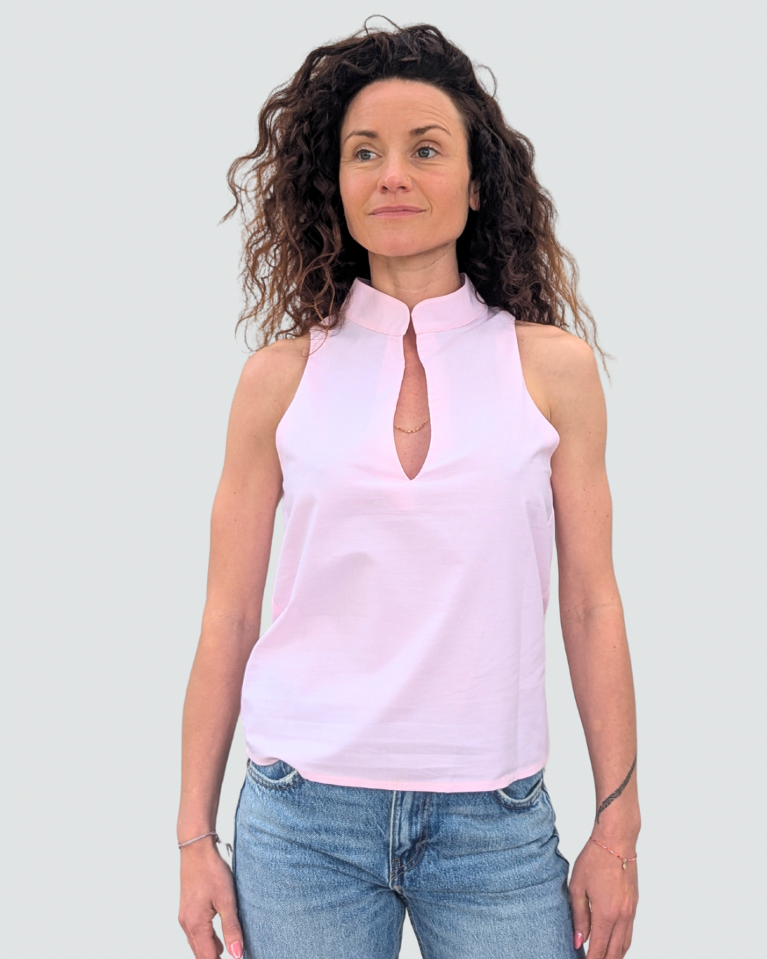 Chemisier PANDORA rose – Image 3