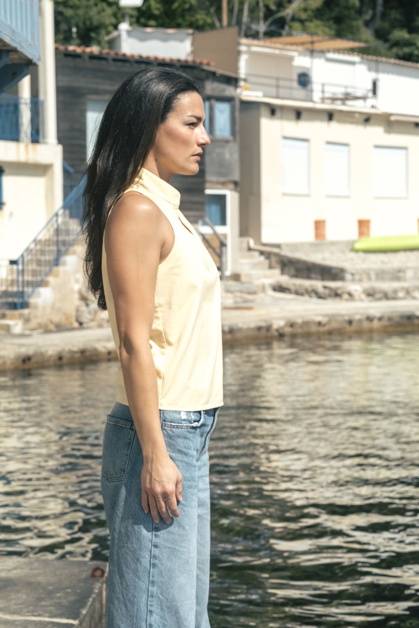 Chemisier PANDORA jaune – Image 5